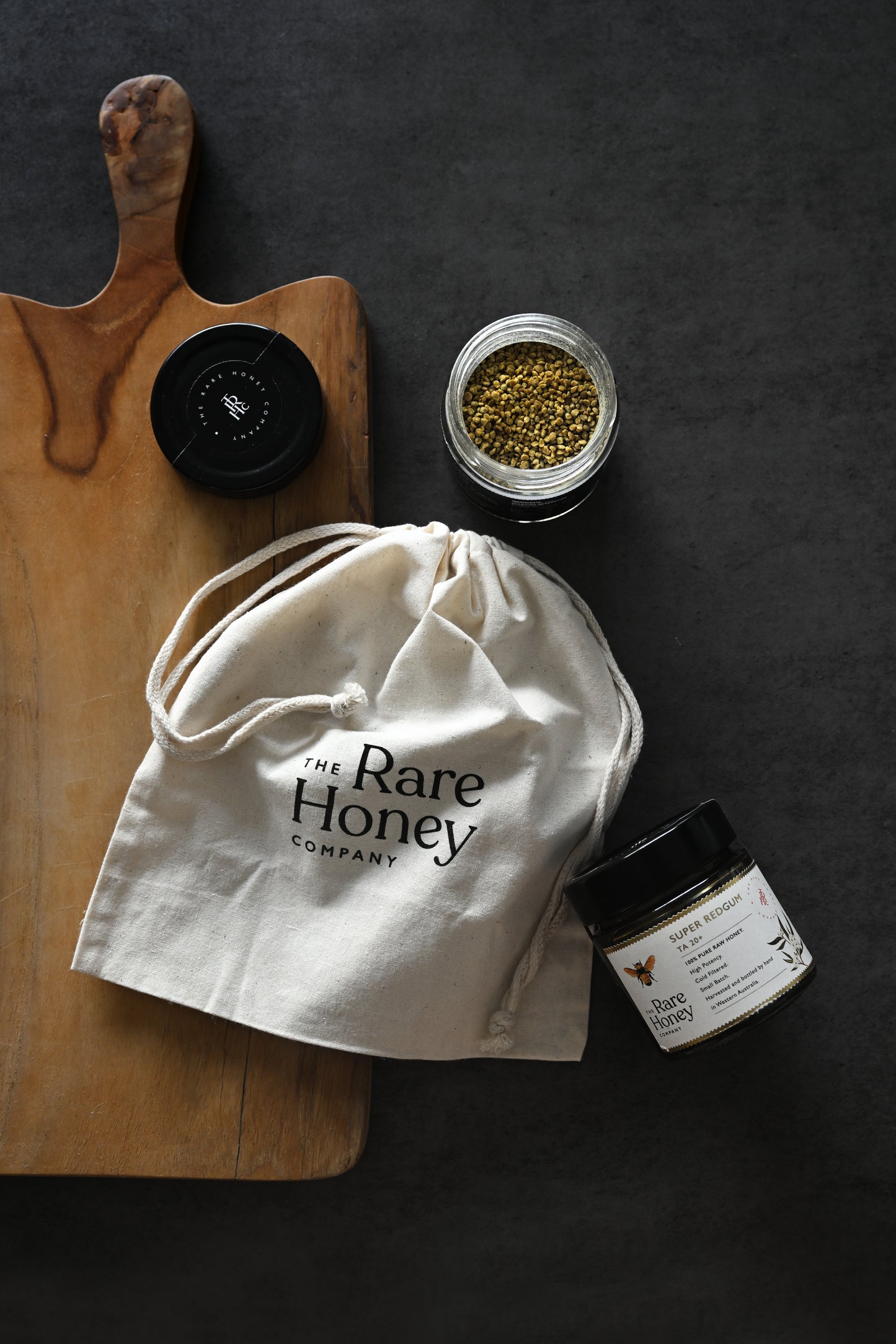 Custom-made Rare Honey cotton pouches and bags