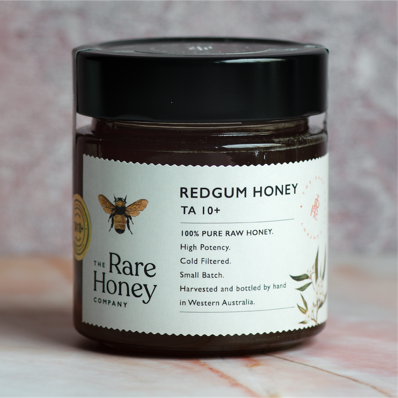 the rare honey company redgum ta10+ bioactive